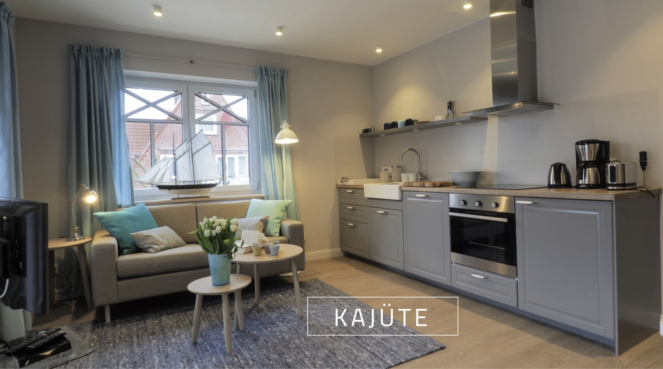 3-Raum-Wohnung Kajüte 1